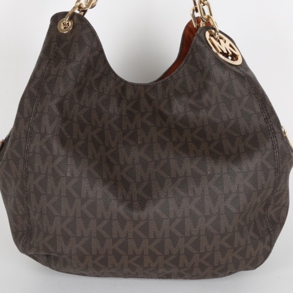 Michael Kors Fulton Large Logo Shoulder Bag - Picture 2 of 7